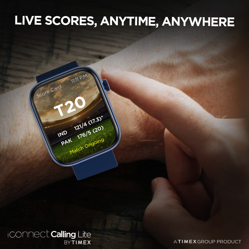 Timex iConnect Calling Lite 1.83 inches (4.6cm) Display BT Calling Smartwatch For Unisex - TWIXW602T - KRISHNA WATCH COMPANY
