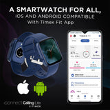 Timex iConnect Calling Lite 1.83 inches (4.6cm) Display BT Calling Smartwatch For Unisex - TWIXW602T - KRISHNA WATCH COMPANY
