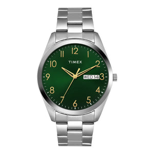 Timex Arabic Green Dial Men's Watch TWTG10421 - KRISHNA WATCH COMPANY