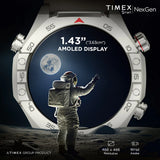 Timex Smart NexGen 1.43 inches (3.6cm) Display with Functional Crown and BT Calling Smartwatch For Unisex - TWTXW703T - KRISHNA WATCH COMPANY