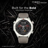 Timex Smart NexGen 1.43 inches (3.6cm) Display with Functional Crown and BT Calling Smartwatch For Unisex - TWTXW703T - KRISHNA WATCH COMPANY