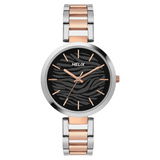 Helix Female Black Analog Stainless Steel Watch TW054HL02