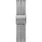 Timex 3  Analog Blue Dial Watch Silver strap