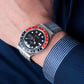 Timex 3 Hands Men's Analog Blue Dial watch in hend