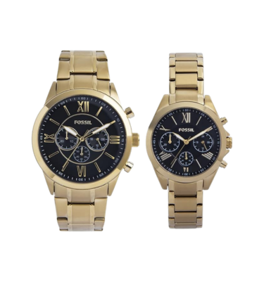 fossil couple watches