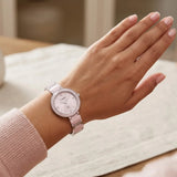 Timex Fria Round Pink Dial Women's Watch - TWEL28000