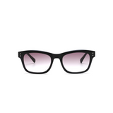 Scott Sunglasses Gradient Grey Lens Wayfarer Sunglass Black Frame SC 2521 C1