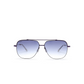 Scott Sunglasses Gradient Blue Lens Navigator Sunglass Purple Frame SC 2493 C3