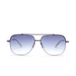 Scott Sunglasses Gradient Blue Lens Navigator Sunglass Purple Frame SC 2493 C3