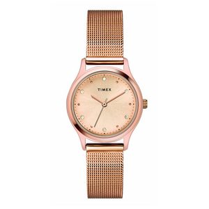 TIMEX CLASSICS WOMEN'S ROSE GOLD DIAL WATCH - TW0TL8710 - KRISHNA WATCH COMPANY