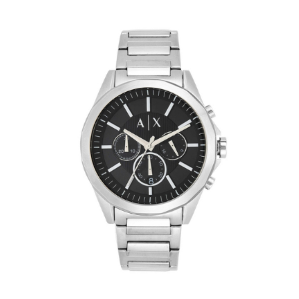 Armani Exchange Black Drexler Watch - AX2600 - KRISHNA WATCH COMPANY