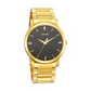 Utsav Black Dial Stainless Steel Strap Watch 99701YM04