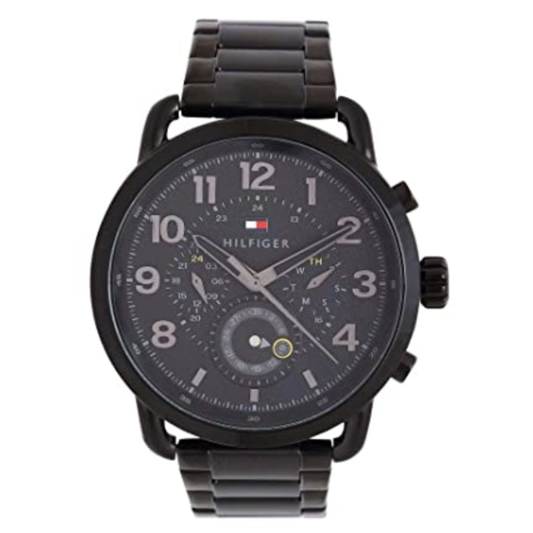 Tommy Hilfiger Chronograph Black Dial Men's Watch-NCTH1791423 - KRISHNA WATCH COMPANY