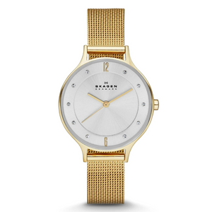 Anita Lille Gold-Tone Steel Mesh Watch SKW2150 - KRISHNA WATCH COMPANY