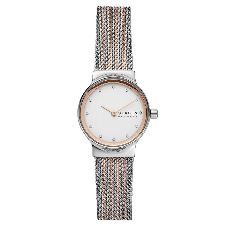 SKAGEN Freja Lille Two-Tone Steel Mesh Watch SKW2699