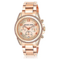 Blair Rose Gold-Tone Stainless Steel Chronograph Watch MK5263