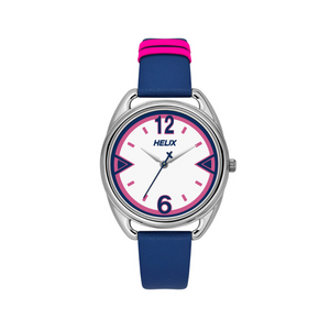 Helix Trendy 34mm Leather Strap Watch TW043HL07 - KRISHNA WATCH COMPANY