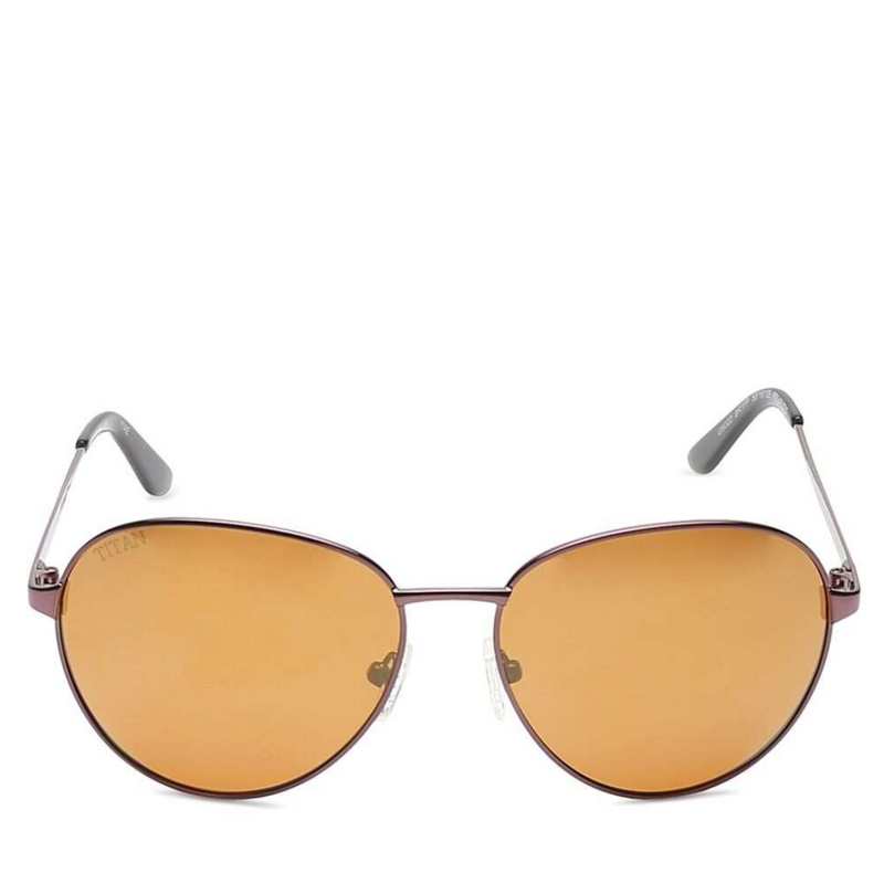 TITAN Brown Aviator Women Sunglasses GM322BR1FP - KRISHNA WATCH COMPANY