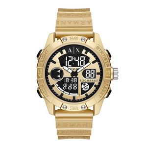 Armani Exchange Digital Gold Dial Men's Watch-AX2966 - KRISHNA WATCH COMPANY