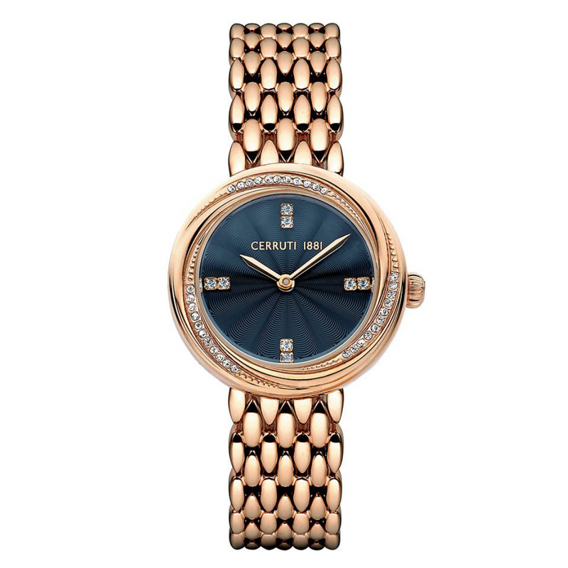 Cerruti Women Reiti Round Black Watches - CECIWLG2207002W