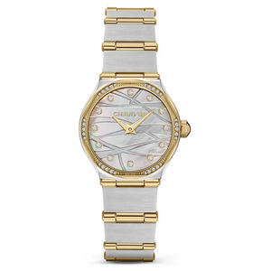 Cerruti Women Rendinara Round Mother of pearl Watches CECRM35502W - KRISHNA WATCH COMPANY