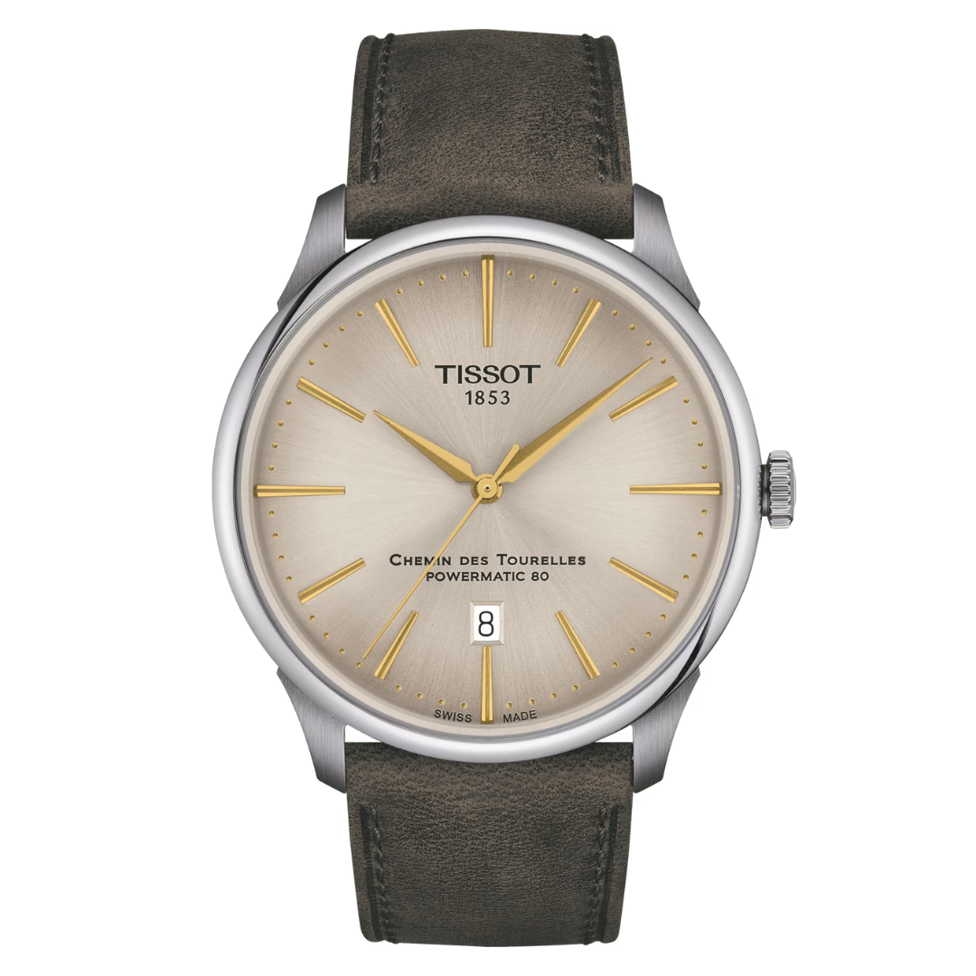 TISSOT CHEMIN DES TOURELLES POWERMATIC 80 42 MM T1394071626100