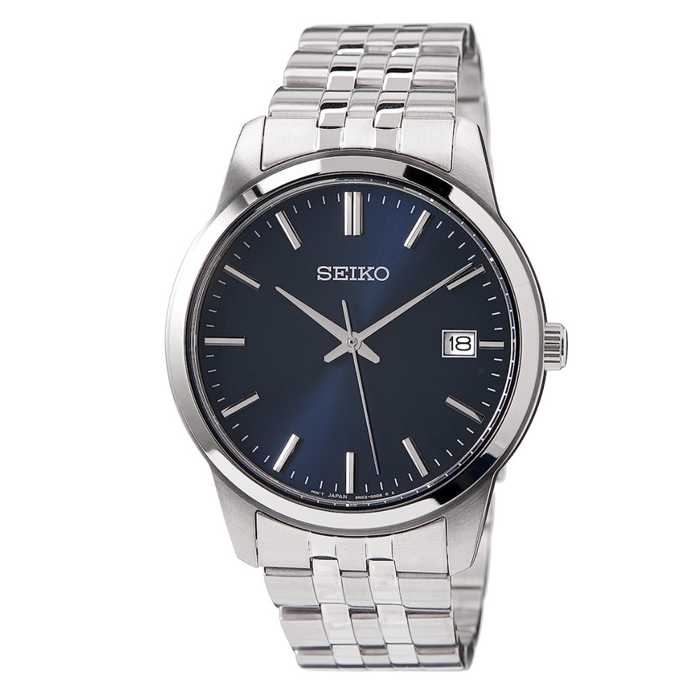 Seiko Men's Collection Analog Blue Dial Watch-SUR399P1 - KRISHNA WATCH COMPANY