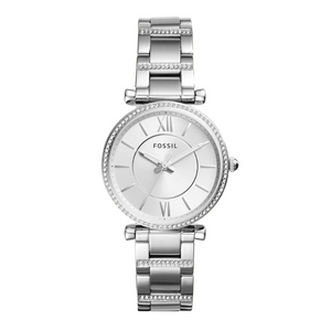 Fossil Analog Silver Dial Women's Watch - ES4341 - KRISHNA WATCH COMPANY