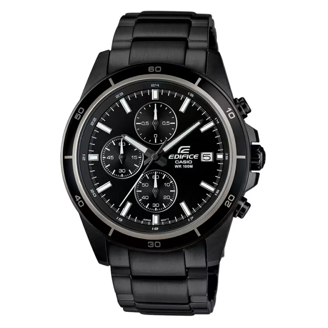 CASIO EDIFICE EFR-526BK-1A1VUDF - EX206 Black Chronograph - Men's Watch