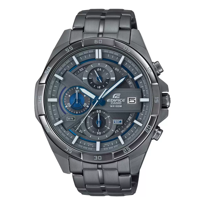 CASIO EDIFICE EFR-556GY-1AVUDF - EX494 Grey Chronograph - Men's Watch - KRISHNA WATCH COMPANY