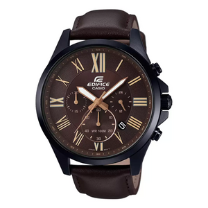 Casio Edifice Black Chronograph - Men's Watch EFV-500BL-1AVUDF - EX316 - KRISHNA WATCH COMPANY
