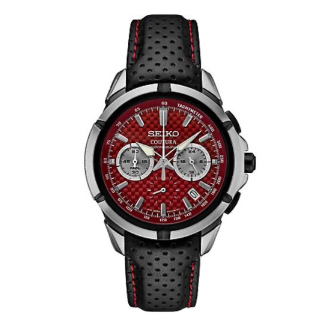 Seiko Coutura Chronograph Motor Sport Men Watch SSB435P9 - KRISHNA WATCH COMPANY