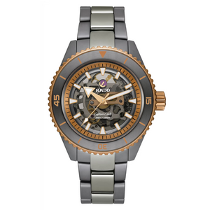 RADO Captain Cook High-Tech Ceramic Skeleton R32148162 - KRISHNA WATCH COMPANY