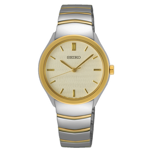 SEIKO WOMAN WATCH SUR550P1 BICOLOR STEEL - KRISHNA WATCH COMPANY