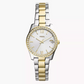 Scarlette Mini Three-Hand Date Two-Tone Stainless Steel Watch ES4319