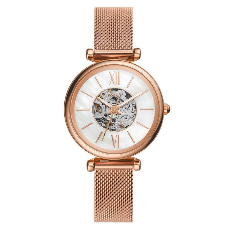 Fossil Carlie Mini Me Analog Mother of Pearl Dial Women's Watch - ME3188