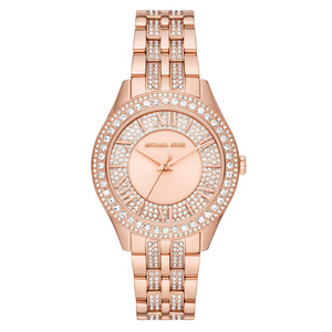 Michael Kors Harlowe Analog Rose Gold Dial Women's Watch - MK4710 - KRISHNA WATCH COMPANY