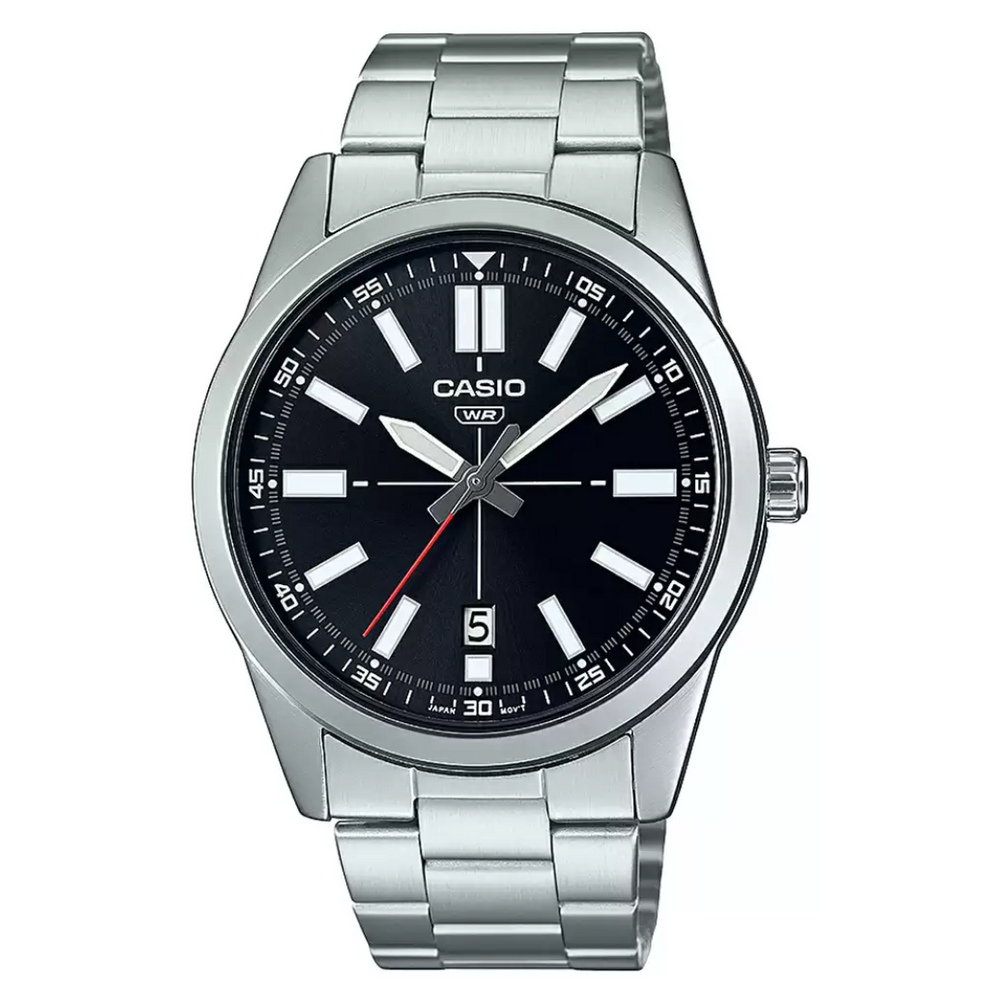 ENTICER MEN MTP-VD02D-1EUDF - A1947 Silver Analog - Men's Watch - KRISHNA WATCH COMPANY