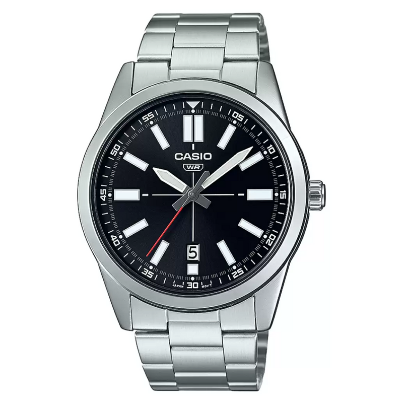 ENTICER MEN MTP-VD02D-1EUDF - A1947 Silver Analog - Men's Watch - KRISHNA WATCH COMPANY