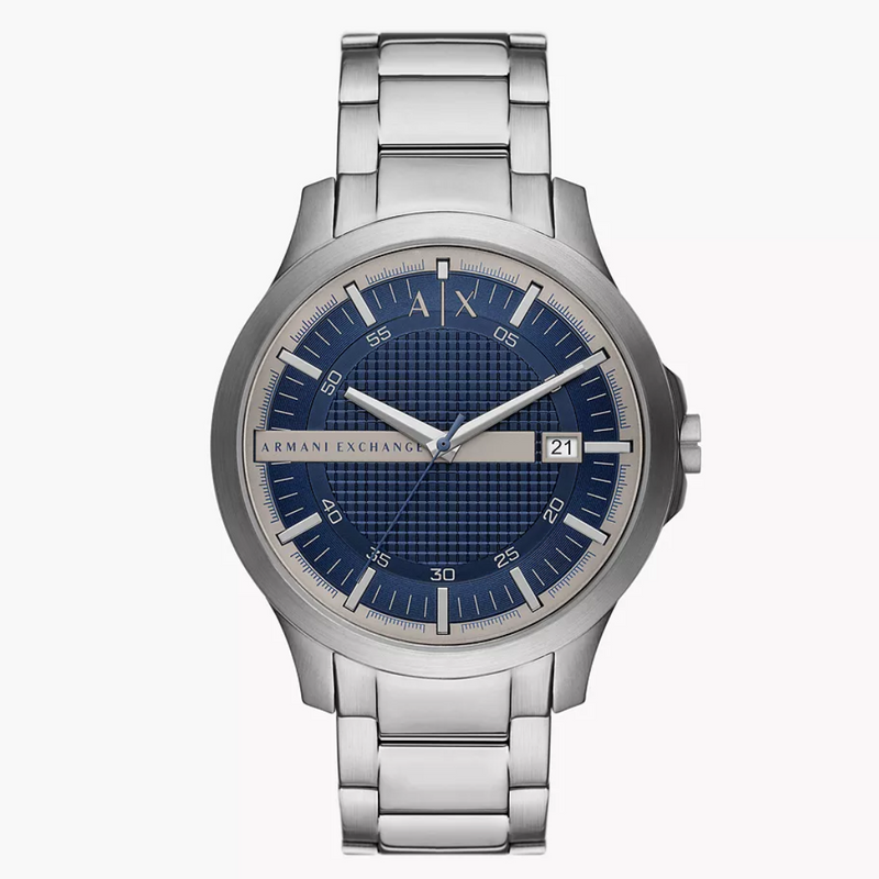 Armani Exchange Three-Hand Date Stainless Steel Watch AX2451 - KRISHNA WATCH COMPANY
