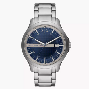 Armani Exchange Three-Hand Date Stainless Steel Watch AX2451 - KRISHNA WATCH COMPANY
