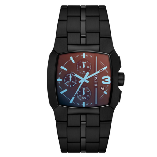 Diesel Cliffhanger Chronograph Black Stainless Steel Watch  DZ4640