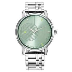 Fastrack STUNNERS 3.0 GREEN DIAL METAL STRAP WATCH - 3278SM01 - KRISHNA WATCH COMPANY