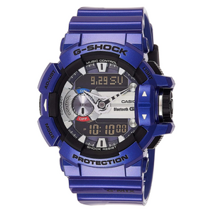 Casio G-Shock Athleisure Analog-Digital Blue Dial Men's Watch - GBA-400-2ADR - G558 - KRISHNA WATCH COMPANY