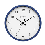 Titan wall clock Classic Blue Wall Clock with Silent Sweep Technology - NSW0044PA03A - KRISHNA WATCH COMPANY