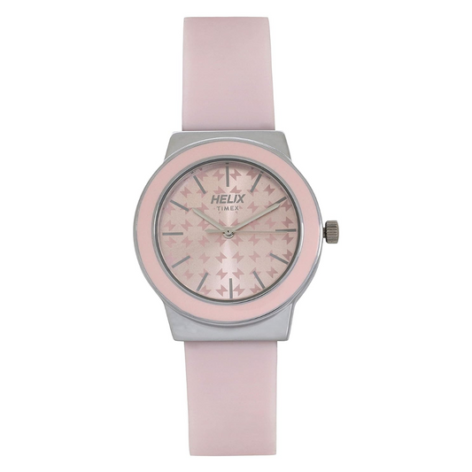 helix Analog Pink Dial Women's Watch-TW036HL01
