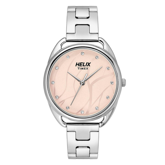 helix Analog Pink Dial Women's Watch-TW043HL03