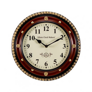 VINTAGE WALL CLOCK SRS-581 - KRISHNA WATCH COMPANY
