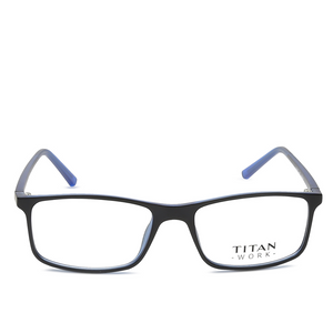 Blue Rectangle Rimmed Eyeglasses TI1037MFP - KRISHNA WATCH COMPANY