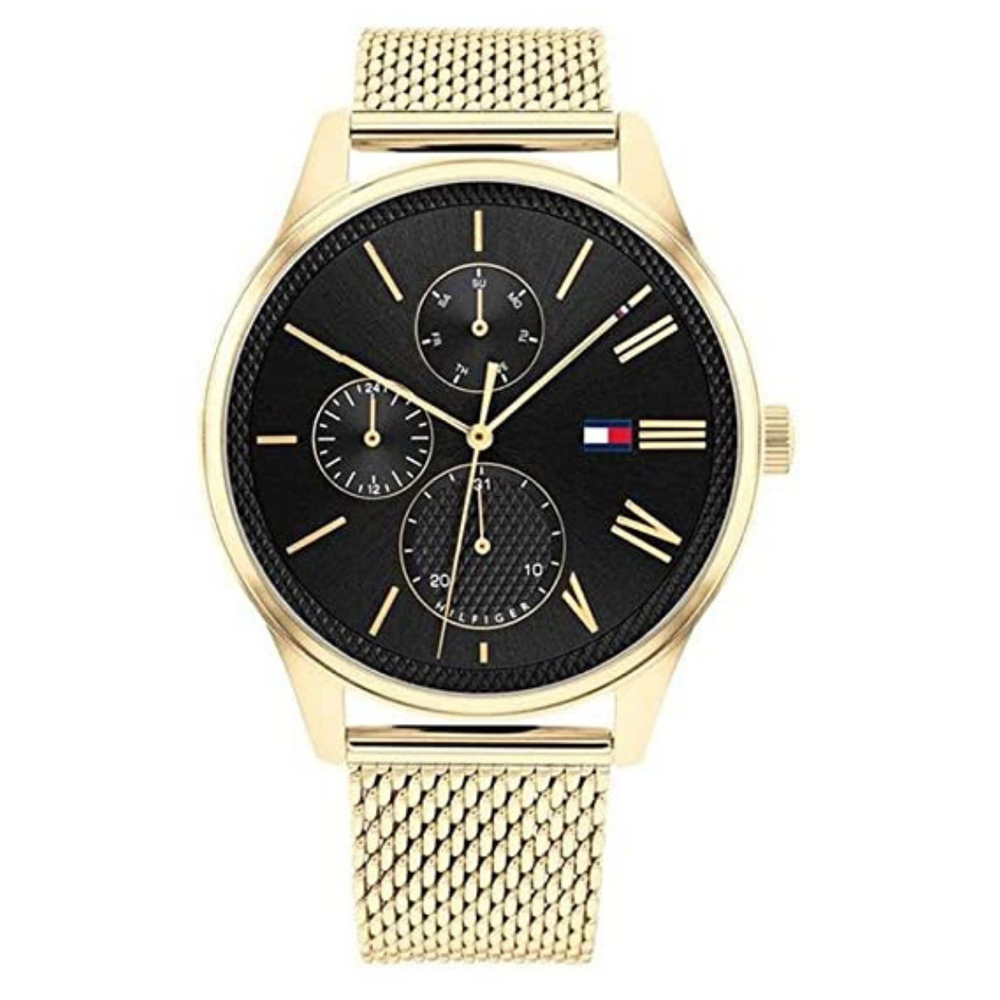 Tommy Hilfiger Analog Black Dial Men's Watch-TH1791848W - KRISHNA WATCH COMPANY